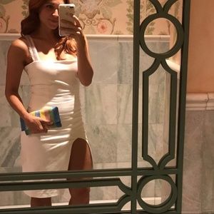 LURELLY CINDY DRESS  Size 4 Off White